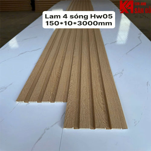 Tấm Ốp Tường Lam 4 Sóng Thấp HW-05